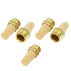 5 Pcs Sintered Bronze Pneumatic 1/2" PT Thread Exhaust Silencer Muffler