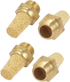 1/8BSP Thread Pneumatic Air Exhaust Silencer Muffler 4pcs