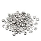 Hex Nuts, 6#-32 Fine Thread Hexagon Nut, Stainless Steel 304, Pack of 100
