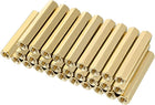 30pcs Brass Straight PCB Pillar Female Thread Hex Standoff Spacer M3x5x26mm