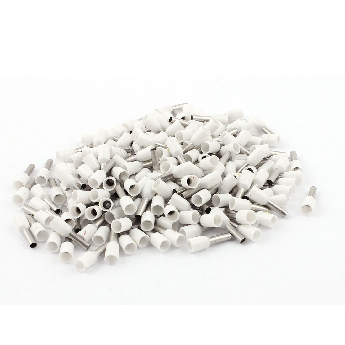 Wire Insulated Ferrule Pin Cord End Terminals AWG14 with 190 Piece, White
