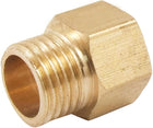 Pipe Reducer 13 x 12mm Brass Straight Hex Bushing Connector