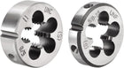 5/8-11 and 5/8-18 UNC Round Die Set, Machine Thread Right Hand Threading Die, Alloy Tool Steel 2pcs