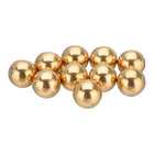 10 Pcs 13 mm Bearing Balls H62 Brass G100 Precision Balls for Industrial Spheres, Machinery, Automotive, and DIY