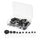NTC Thermistors Resistor 3950 10 Values 81 Pcs Inrush Current Limiter Temperature Sensor Assortment Kit (3D-25 5D-7 5D-9 5D-11 5D-15 8D-9 10D-9 10D-11 20D-9 47D-15)