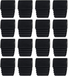 16stk 3/4" 20mm afsluttet cover med domet kvadratisk ribbet indsatte beskyttelsesbord