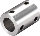 12mm to 12mm Bore Rigid Coupling Set Screw L25XD20 Aluminum Alloy,Shaft Coupler Connector,Motor Accessories,2pcs