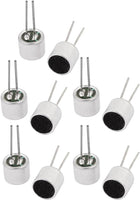 10pcs 6x5mm 2 Terminals Electret Condenser Microphone High Sensitivity Pickup