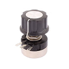 3 Terminals B104 Rotary Wirewound Potentiometer 100K Ohm Adjustable Resistance