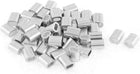 a15121900ux1499 Wire Rope Aluminum Sleeve 2Mm steel Wire Rope Aluminum Fittings Loop Ferrules Sleeves 50 Pcs