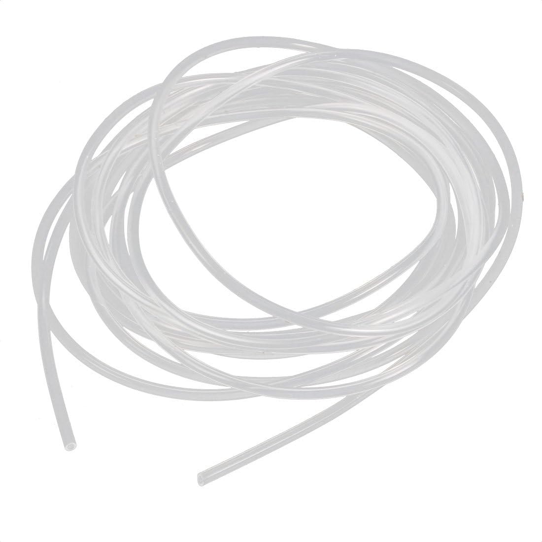 1mm x 2mm High Temperature Resistant Flexible Silicone Tube Pipe 3 Meters Length