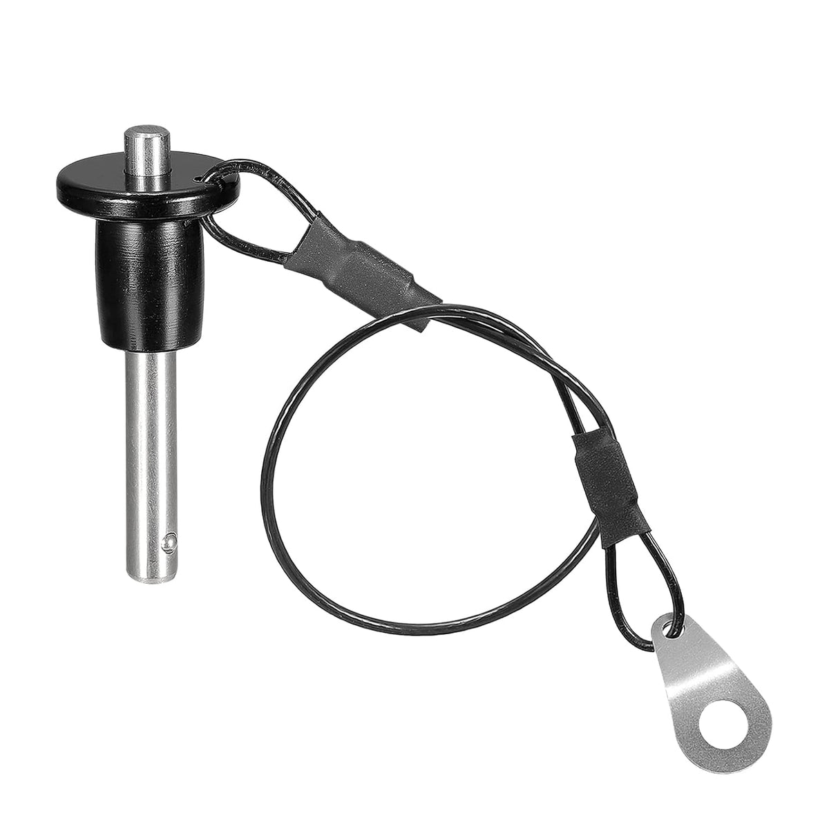 Ball Locking Pins, 304 Stainless Steel Grip Push-Button Locking Quick Release Pin with 24cm Wire (6mm-20mm)