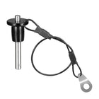 Ball Locking Pins, 304 Stainless Steel Grip Push-Button Locking Quick Release Pin with 24cm Wire (6mm-20mm)
