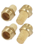 1/4BSP Thread Pneumatic Air Exhaust Silencer Muffler 4pcs