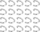500Pcs Open Jump Ring, 4mm 316 Stainless Steel O Rings, Split Rings Circle Clasp Connecting Rings for Jewelry Making Supplies Necklace Repair, Silver