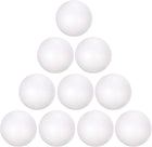 LinkMejor 12Pcs 3" White Polystyrene Foam Balls Smooth Round Solid Ball for Crafts, Art, DIY, Household, Party Decorations