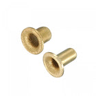 Hollow Copper Rivet M2 M2.5 Dia Rivets for Connecting Gold Tone, Pack of 400