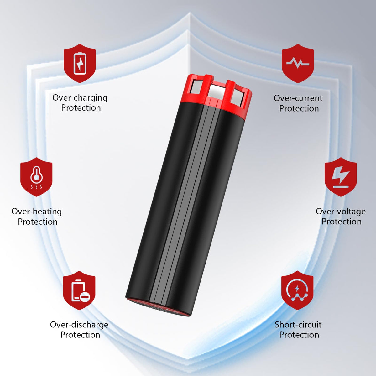 2 ADET 4V 3.5Ah USB Pil Takviyesi Milwaukee Feneri/Fener Için