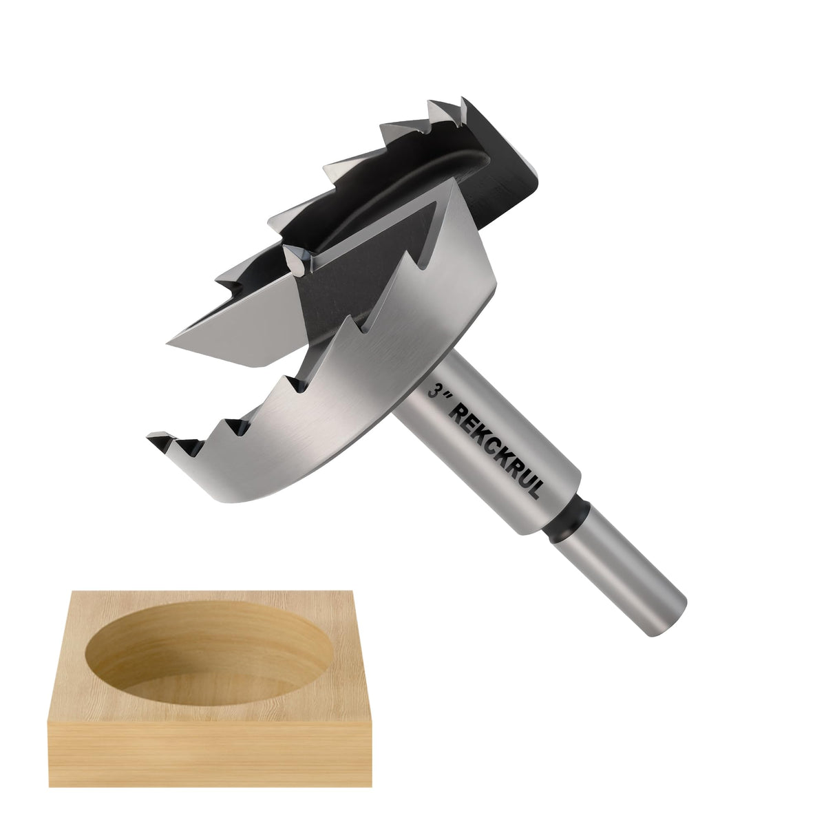 3 tuuman Forstner-saha, 3" Forstner-sytyssaha puusepän työhön