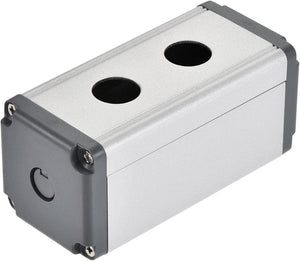 2 otwory 16mm aluminiowy przycisk przełącznikowy skrzynka z kablem PG7