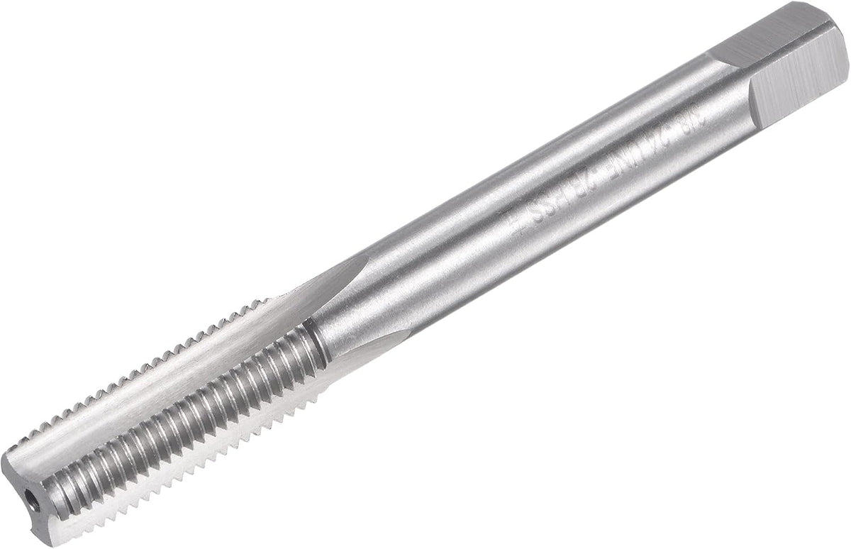 Thread Milling Threading Tap 3/8"-24 UNF, Left Hand Machine HSS (High Speed Steel) 6542 Uncoated 3 Straight Flutes 2B Tolerance Grade