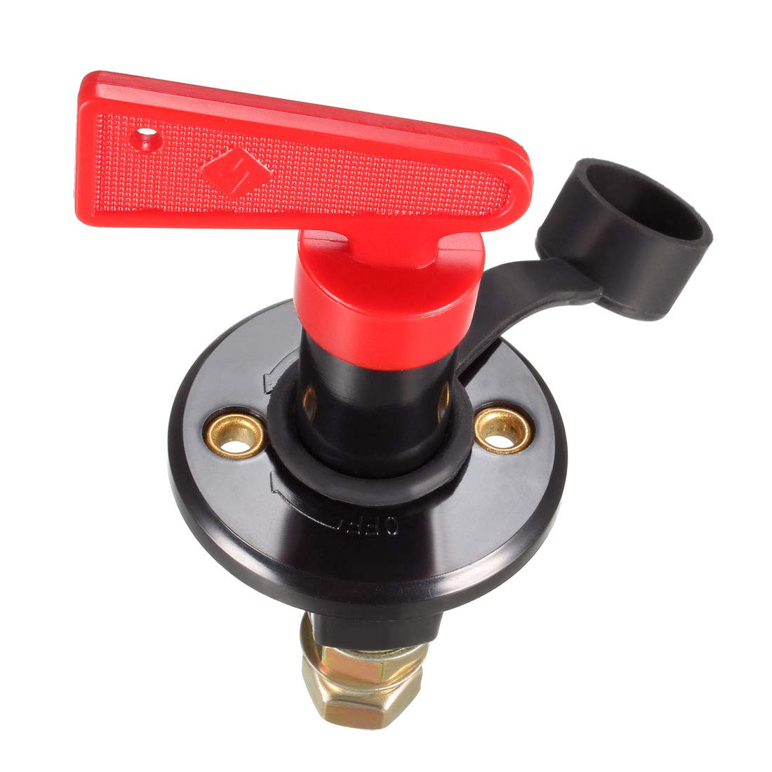 Rotary Battery Disconnect Switch Isolator Cut OFF Power Switch ON/OFF for Marine Boat RV ATV DC 60V/400A
