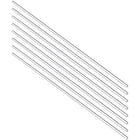 Acrylic Round Rod,Clear,1/8 Diameter 10inch(247mm) Solid Plastic PMMA Bar Stick 8pcs