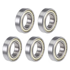 6904ZZ Deep Groove Ball Bearings Z2 20x37x9mm Double Shielded Carbon Steel 5pcs