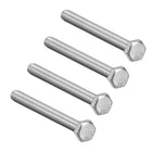 M8x100mm Hex Bolts 304 Stainless Steel Hexagon Screw Bolt 4pcs