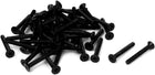 M3x25mm 10.9 Carbon Steel Countersunk Head Hex Socket Screw 50pcs