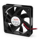 a14112500ux0340 DC12V 60 mm Pc Chassis Computer Case CPU Cooling Fan Cooler Black, 2.36" Width, 2.36" Length