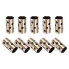 10pcs JDB Bearing Bushing Sleeve 8mm Bore x 12mm OD x 20mm Length, Self-Lubricating Graphite Brass Bushings