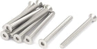 M6 x 70mm Metric Hex Socket Countersunk Flat Head Screw Bolts 10PCS