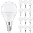 LinkMejor E12 LED-valot 60W vastaava 600LM päivänvalon valkoinen 5000K 12-kpl