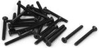 M4x40mm 10.9 Carbon Steel Countersunk Head Hex Socket Screw 35pcs