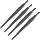 4 Pcs Antistatic ESD Brush Portable Plastic Handle Nylon Lab Cleaning Brushes for Electronics Keyboard PCB BGA Repair Soldering, 18x4mm Bristles
