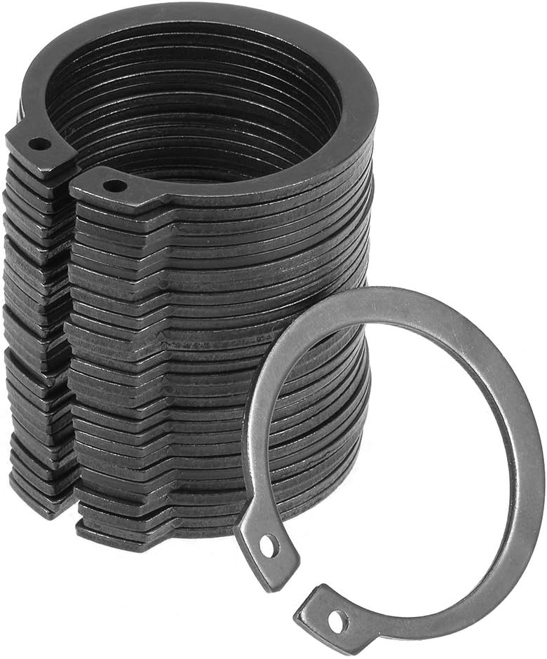 38mm External Circlips C-Clip Retaining Shaft Snap Rings 65Mn 30pcs
