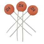 100000pF 100nF 50V Low Voltage DIP Ceramic Disc Capacitors (50 Piece)