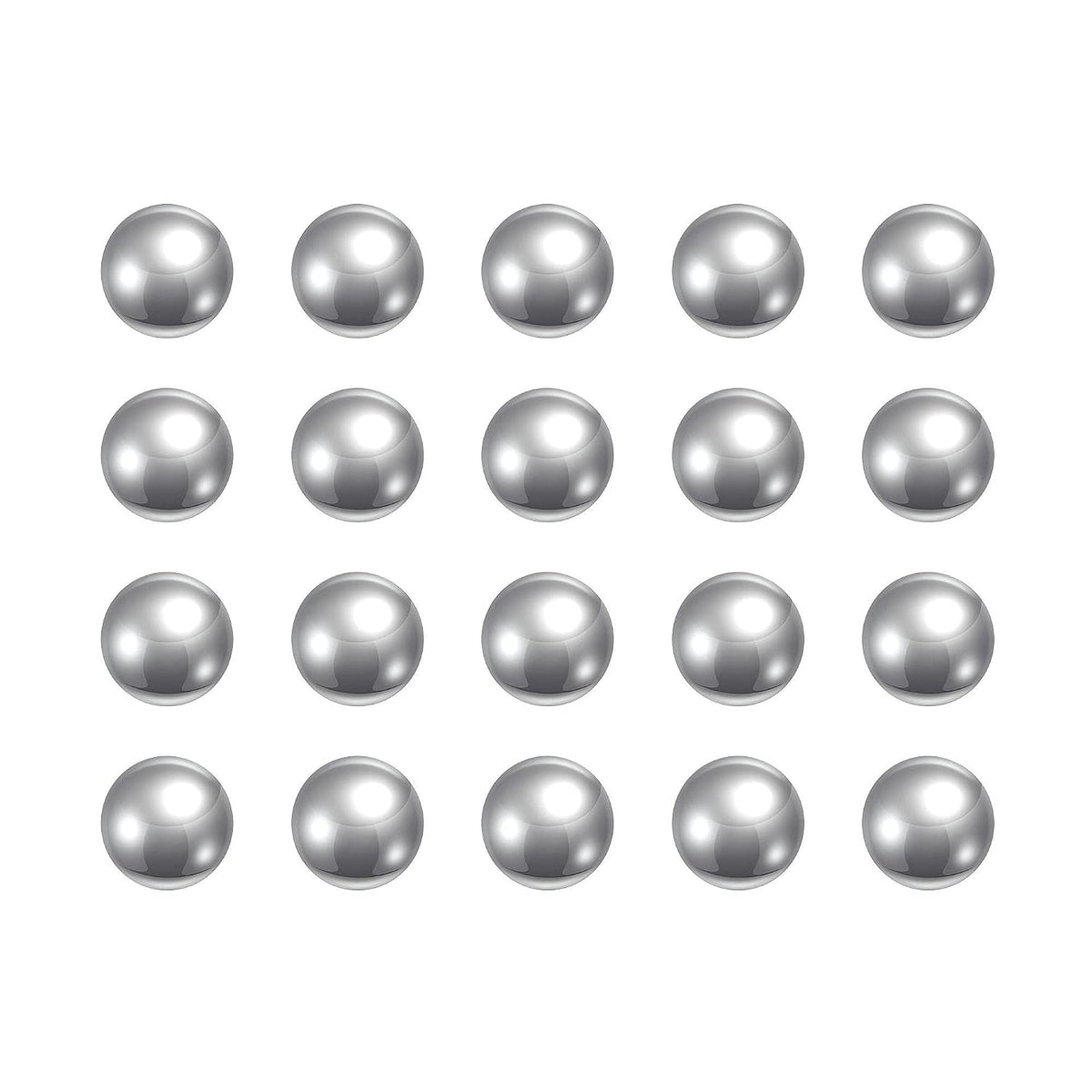 80pcs 1/4" Chrome Steel Bearing Balls G5 Precision