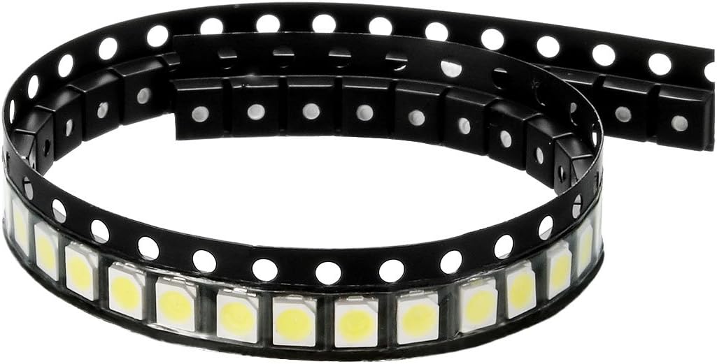 40 pcs 3528 1210 Surface Mounted Devices White LED Diode Lights Lighting Bulb Lamps Electronics Components Light Emitting Diodes