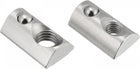 Roll-in Spring T Nut, M6 M8 Roll Ball Elastic Nuts for 4040 Series Aluminum Extrusion Profile 20pcs