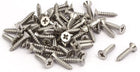 M2.9x13mm 316 Stainless Steel Flat Head Phillips Self Tapping Screw Bolt 60pcs
