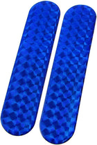 Vehicle Car Blue Light Plastic Reflective Stickers 3 Pairs