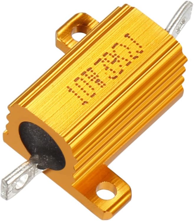 Aluminum Case Resistor 10W 39 Ohm Wirewound for LED Converter with Rod Post 10W39RJ