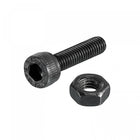 M3x12mm Hex Socket Head Screw Bolts Nut Set Fastener, Total 200pcs