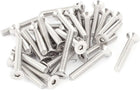 Metric M6 x 40mm Countersunk Flat Head Hex Socket Screw Bolt 30 Pcs