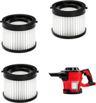 (3-Pack) 49-90-0160 HEPA Filter Kompatibel med Milwaukee 0882-20 M18