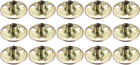 1/4"x25x1.2mm Brad Hole Tee Nut Carbon Steel T-Nuts Furniture Hardware Flange Insert Female Thread 15pcs
