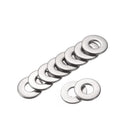 #6 304 Stainless Steel Flat Washer for Screw Bolt 200Pcs
