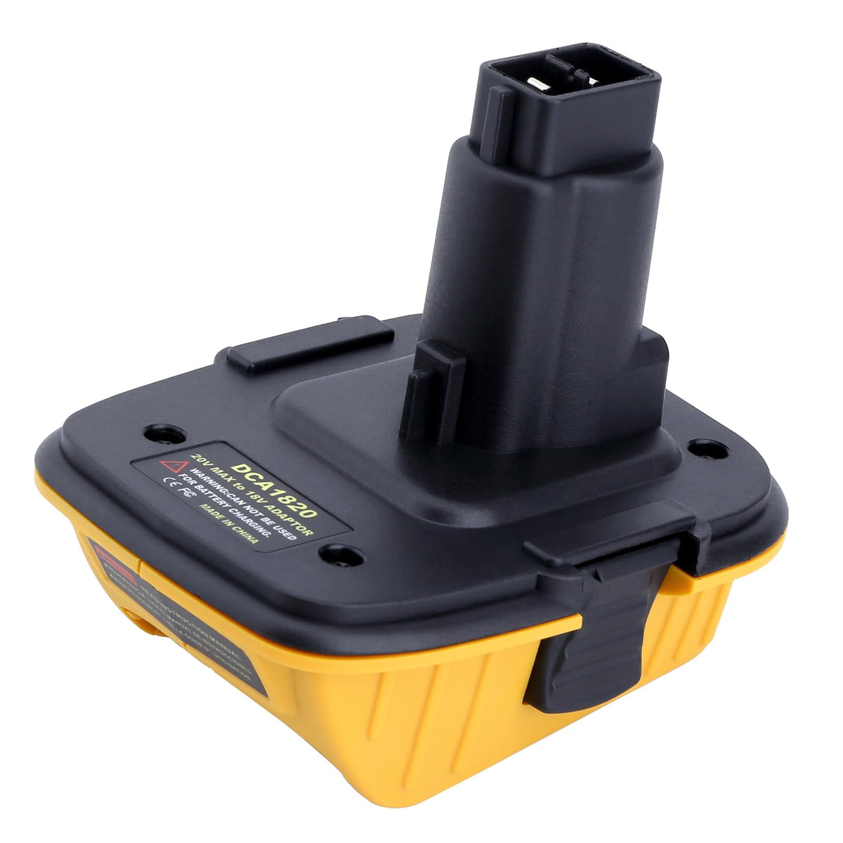 2-Pack DCA1820 Batterijadapter Compatibel met De-walt 18V tot 20V Adapter